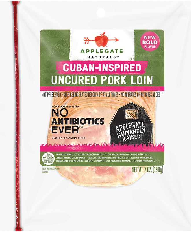Products Deli Meat Applegate Naturals CubanInspired Pork Loin